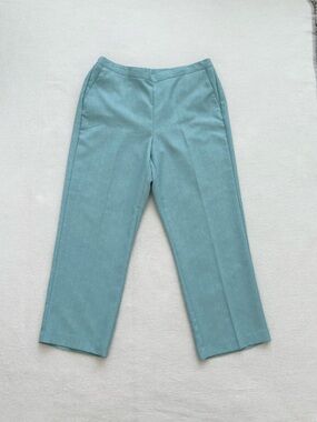 Alfred Dunner Pull On Ankle Pants Size 14 Business Casual Office